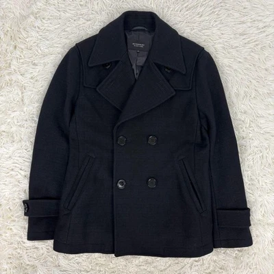 Burberry Black Label Pea Coat Asian fit M US size S Wool Men's Used Authentic - Image 1 of 4