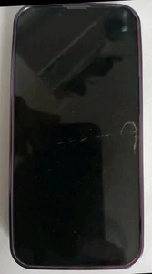 Apple iPhone 14 - Bleu - Vitre cassée ; 128 Go ; Batterie 84 % ; Défaut ; Bricoleur ; + Câble de charge - Photo 1 sur 4