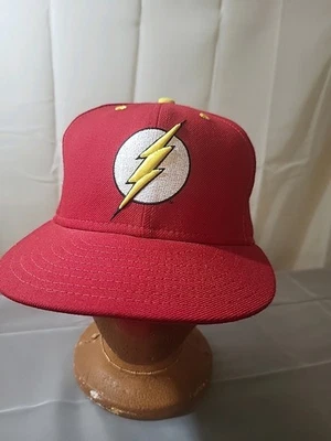 Raro The Flash Hat - New Era DC Comics Original Gorra Ajustada Roja y Dorada Foto 1 de 4