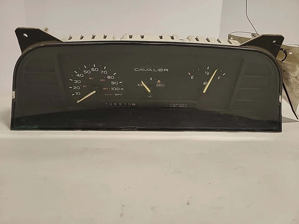 Speedometer Without Tachometer Cluster Fits 93-94 Chevy Cavalier OEM A3 - Image 1 of 4