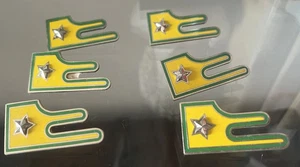 Toggle Forces Armées Italien Militaire Métal Et Vernis Insigne 6 Pièces Rétro - Picture 1 of 3