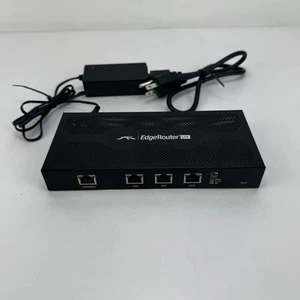 Router de 3 puertos Ubiquiti Networks EdgeRouter Lite ERLite-3 con adaptador de corriente - Imagen 1 de 4