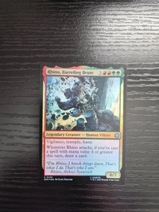 MTG Marvel's Spider-Man - Rhino, Barreling Brute (140) - Uncommon - FOIL - NM/MT - Picture 1 of 1