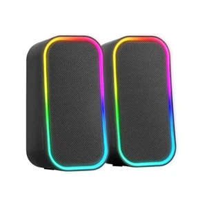 MARSGAMING Mars Gaming MS-OM, głośniki do gier 20W, dynamiczne oświetlenie RGB, Bluetoo - Zdjęcie 1 z 6