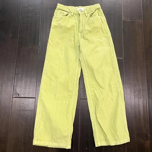 BDG Urban Outfitters High Waist Baggy Jeans Green Womens Size 26 - Picture 1 of 3