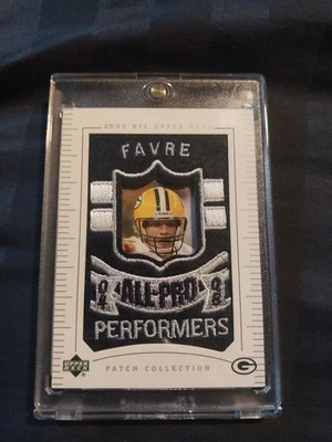 2003 Upper Deck Patch Collection #149 Brett Favre All Pro Performers SSP Rare - Image 1 of 4