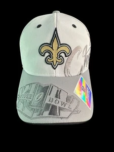 NEW ORLEANS SAINTS CAP Reebok On field Super Bowl XLIV Champions - Picture 1 of 7
