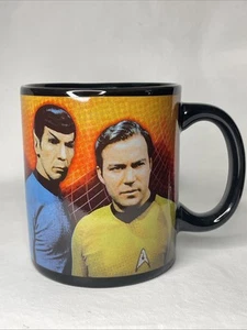 Star Trek Captain Kirk and Mr Spock Warp Speed 12oz Ceramic Coffee Mug - Picture 1 of 8