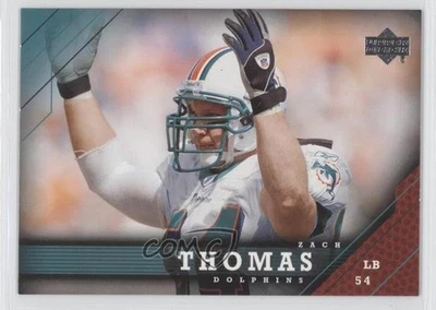 2005 Upper Deck Zach Thomas #102 HOF - Image 1 of 2