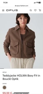 Jacke Gr. 44 Boxy Fit , Farbe Cola ,Opus ,Neu! - Bild 1 von 6
