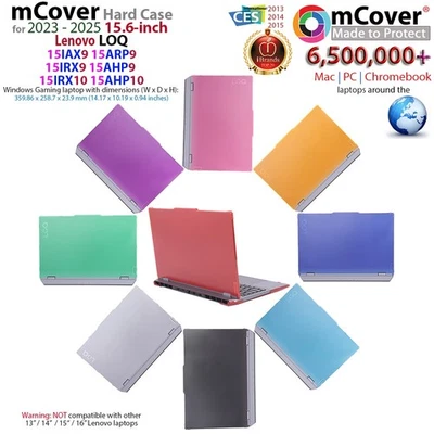Новый mCover для 2023-2025 15,6» Lenovo LOQ 15IAX9 15ARP9 15AHP9 15IRX10 игровой - Изображение 1 из 4