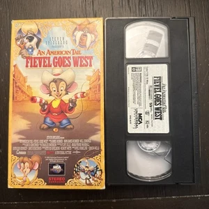 An American Tail Fievel Goes West VHS 1991 - Picture 1 of 3