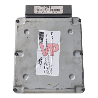 Ford Transit Connect 1.8 Engine ECU Module (2002-2006) 4S4112A650BB 6FAB DPC808 - Image 1 of 4