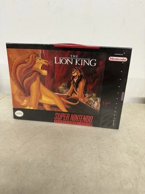 Sellado de fábrica El Rey León - Super Nintendo SNES ¡NUEVO en caja! Foto 1 de 4