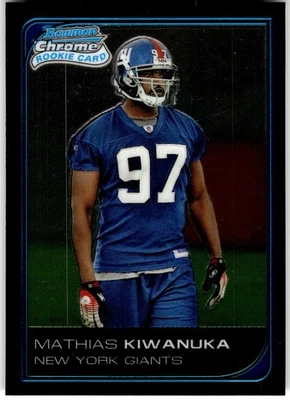 2006 Bowman Chrome #250 Mathias Kiwanuka - Image 1 of 2