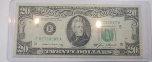 VINTAGE & NICE!! 1985 $20 Dollar Bill - RICHMOND, VA US Federal Reserve Note - Picture 1 of 2