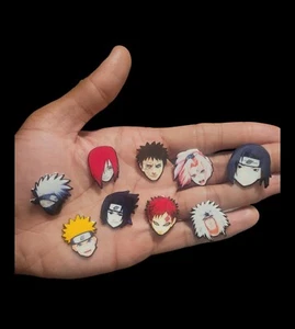 Naruto Shoe Charm Set - Picture 1 of 3