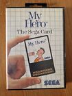 My Hero Sega Card For Sega Master System Boxed (No Manual)