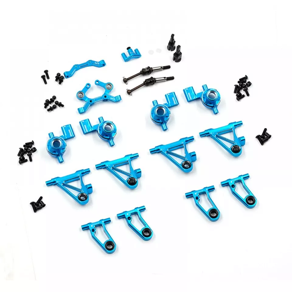 Yeah Racing TAMB-S01BU Aluminum Essential Conversion Kit for Tamiya MB-01 - Image 1 of 4