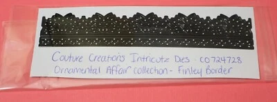 Couture Creations Intricutz Dies Finley Border Edge Craft Cutting Die CO724728 - image 1 of 2