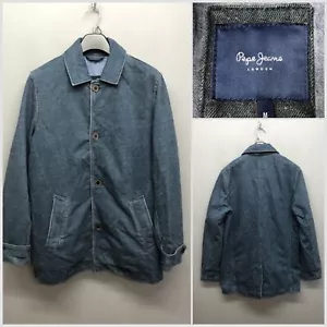 PEPE JEANS LONDON Men's Thick Denim Jacket Medium - Picture 1 of 13