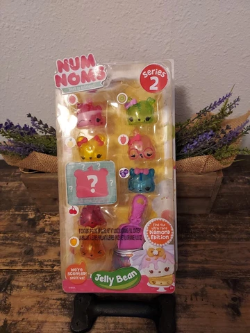 Num Noms Series 2 Scented 8-Pack Jelly Bean New Sealed Rare Cover