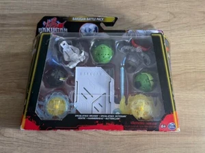 Bakugan White Base Battle Pack Action Figure Set New - Picture 1 of 10