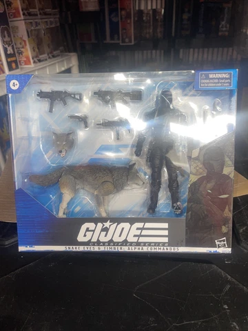 Hasbro G.I. Joe Classified Series Snake Eyes and Timber: Alpha Commandos 6" Cover