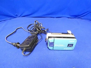 Sanyo VPC-WH1 Xacti 10ft Waterproof HD Camera w/AC Adapter, DB-L50 Battery Pack - Picture 1 of 16