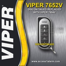 Viper 7652V 1-Way Sst 5-Botão substituição De Controle Remoto Transmissor 7654V