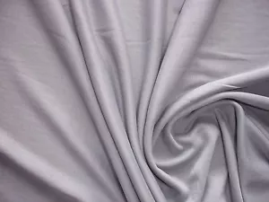 1 Lfm Jersey 3,55€/m² Schlauchstoff Micromodal angel grey YA37 - Bild 1 von 1