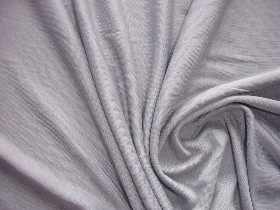 PRETTY WOMAN 1 Lfm Jersey 3,55€/m² Schlauchstoff Micromodal angel grey YA34