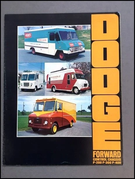 1970 Dodge Forward Control Van P200 P300 P400 Vintage Sales Brochure Catalog - Image 1 of 4