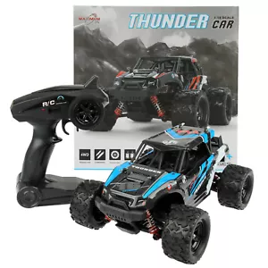 RC Monster Truck Ferngesteuertes Auto Thunder Car 36km/h Monstertruck blau 2452 - Bild 1 von 5