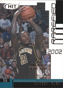 2002 SAGE HIT Rarefied Silver #R32 Kareem Rush