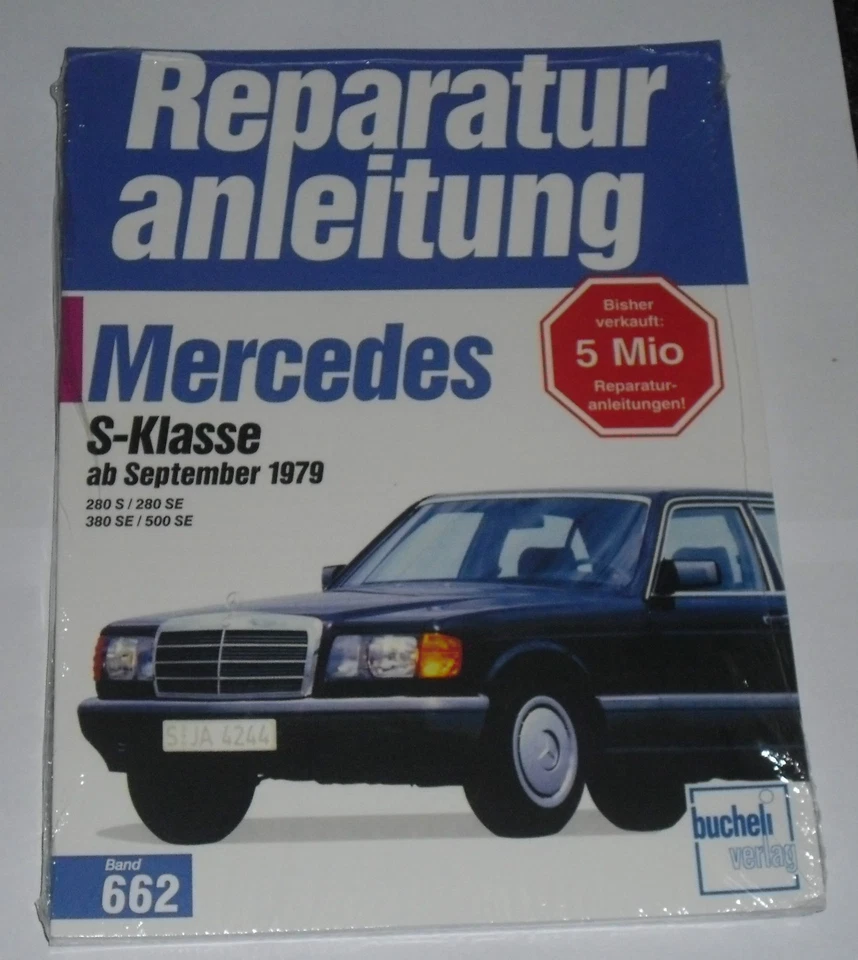 Reparaturanleitung Mercedes W126 C126 S-Klasse 280 / 380 / 500 S SE SEL SEC - Bild 1 von 1