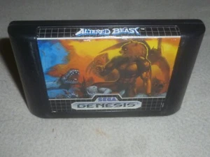 SEGA GENESIS VIDEO GAME ALTERED BEAST CARTRIDGE ONLY JVC X EYE NOMAD - Picture 1 of 2
