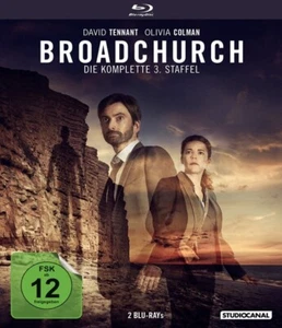 BROADCHURCH/3.STAFFEL - TENNANT,DAVID/COLMAN,OLIVIA 2 BLU-RAY NEUF - Imagen 1 de 1