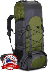 Mochila para Acampar de 60L Bolsa Campamento Senderismo Trekking Impermeable EE. UU. - Imagen 1 de 8