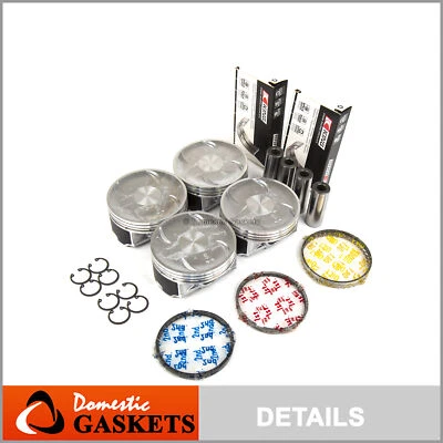 Pistons Bearings Rings Fit 2000-2005 Subaru Impreza Forester 2.5L SOHC EJ251 - Image 1 of 4