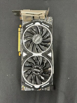 MSI AMD Radeon RX 480 Armor 4GB OC Graphics Card - Image 1 of 3
