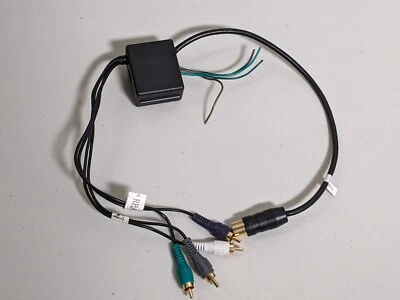 7Pin S-Video to 4 RCA Male Adapter TOYOTA LEXUS OEM RARE - Image 1 of 4