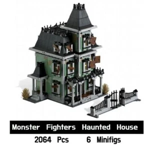 MOC Monster Fighters Haunted House Building Block Sets Compatible Model 2064 PCS - Picture 1 of 9