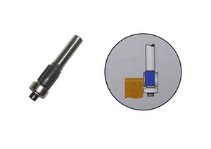 FRESA AL RAS con cojinete de arranque HM 12,7 mm fresa vástago Ø 8 mm fresa de madera fresadora superior - Imagen 1 de 3