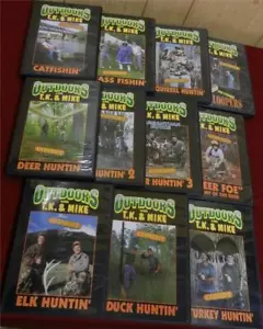 TK and Mike komplettes 11 DVD Set, Comedy Jagd und Angeln Videos, urkomisch!! - Bild 1 von 1