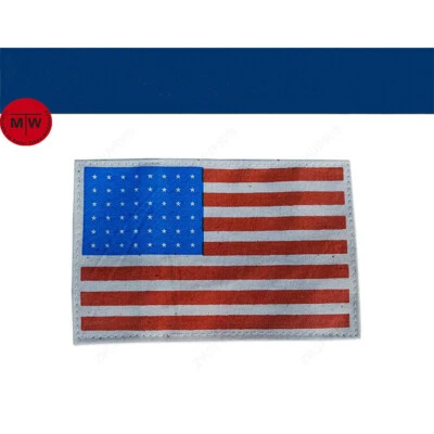 Brazalete chaqueta tela 48 estrellas bandera aerotransportada ejército de Estados Unidos Segunda Guerra Mundial Foto 1 de 3
