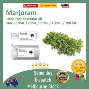 100% Pure Essential Oil Marjoram 5 ml 10 ml 50 ml 100 ml 200ml - Picture 1 of 6