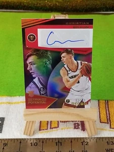 Christian Braun 2022-23 Recon RED True Potential Rookie Auto SP /99 RC SHARP! - Picture 1 of 6