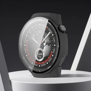 PC Case TTempered Glass Film Cover for Huawei Watch GT5 Pro 46MM(Frosted black) - Zdjęcie 1 z 6