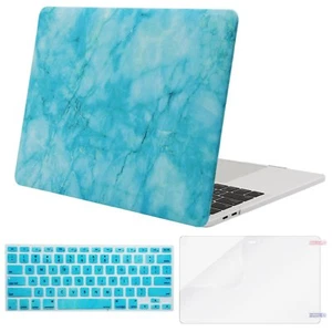 Rubberized Coated Case for Macbook Pro 13 15 Touch Bar New +KB Cover+Screen Skin - Picture 1 of 135
